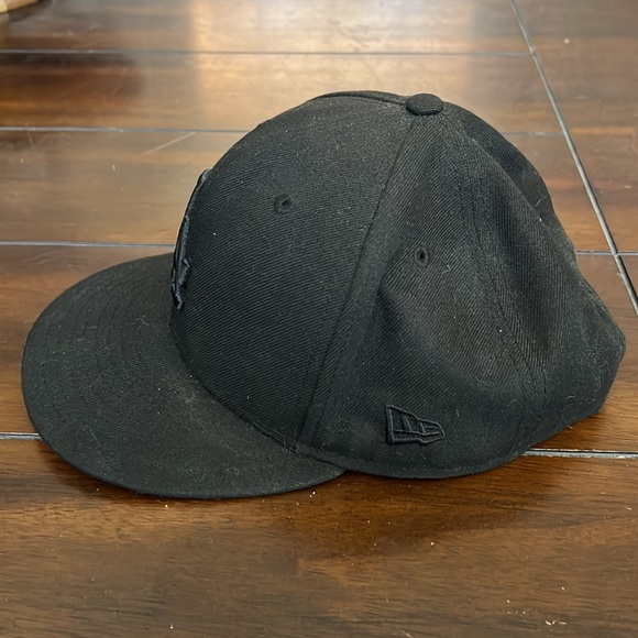 Los Angeles LA Dodgers Ball Cap Adjustable Baseball Cap Hat Preowned Snap Back - Picture 3 of 9